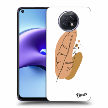 Picasee Xiaomi Redmi Note 9T Hülle - Transparentes Silikon - Feather brown