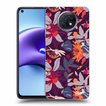 Hülle für Xiaomi Redmi Note 9T - Purple Leaf