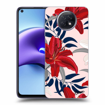 Hülle für Xiaomi Redmi Note 9T - Red Lily