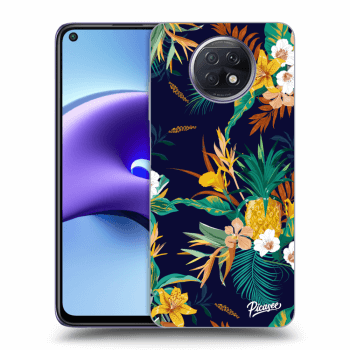 Picasee Xiaomi Redmi Note 9T Hülle - Transparentes Silikon - Pineapple Color