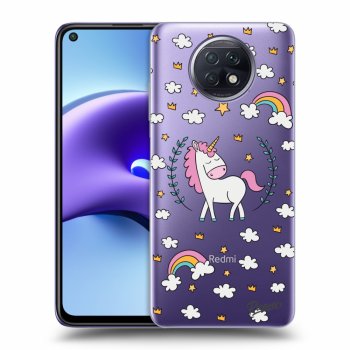 Picasee Xiaomi Redmi Note 9T Hülle - Transparentes Silikon - Unicorn star heaven