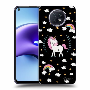 Hülle für Xiaomi Redmi Note 9T - Einhorn Sternenhimmel