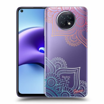 Picasee Xiaomi Redmi Note 9T Hülle - Transparentes Silikon - Flowers pattern