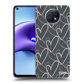 Picasee Xiaomi Redmi Note 9T Hülle - Transparentes Silikon - Lots of love