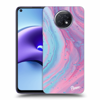 Hülle für Xiaomi Redmi Note 9T - Pink liquid