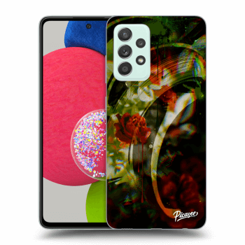 Picasee Samsung Galaxy A52s 5G A528B Hülle - Transparentes Silikon - Roses color