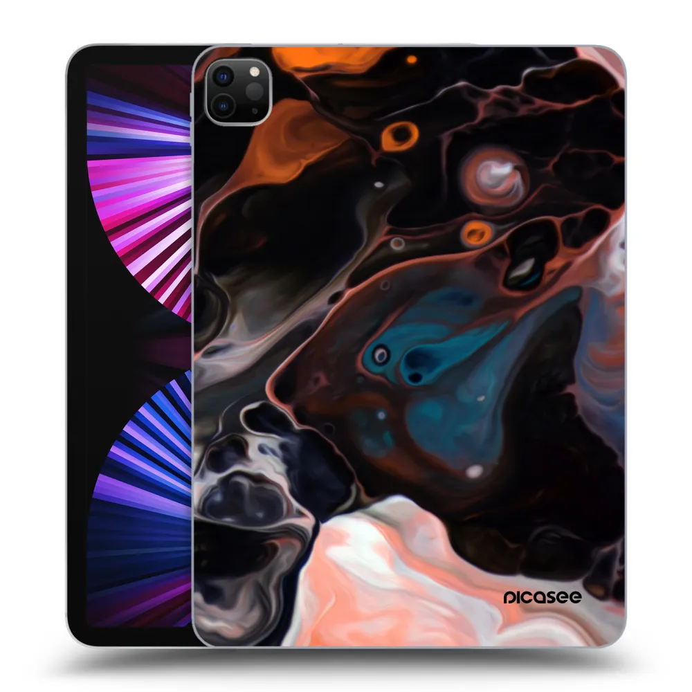 Picasee Schwarze Silikonhülle für Apple iPad Pro 11" 2021 (3.gen) - Cream