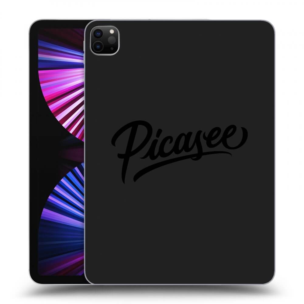 Picasee Schwarze Silikonhülle für Apple iPad Pro 11" 2021 (3.gen) - Picasee - old logo - black
