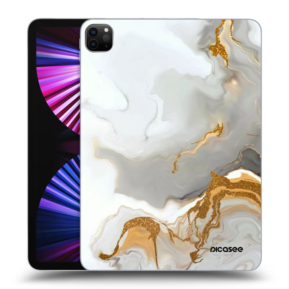 Picasee Schwarze Silikonhülle für Apple iPad Pro 11" 2021 (3.gen) - Her