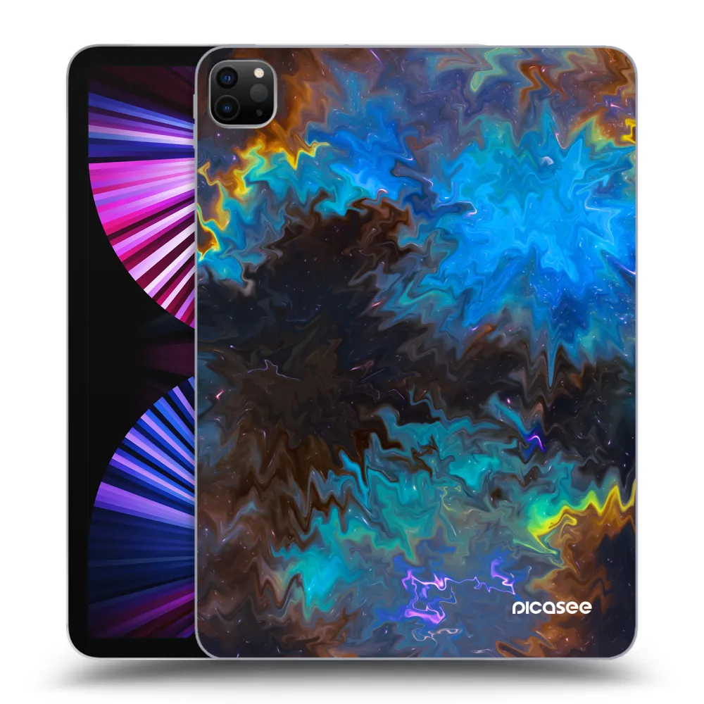 Picasee Schwarze Silikonhülle für Apple iPad Pro 11" 2021 (3.gen) - Space