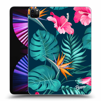 Hülle für Apple iPad Pro 11" 2021 (3.gen) - Pink Monstera