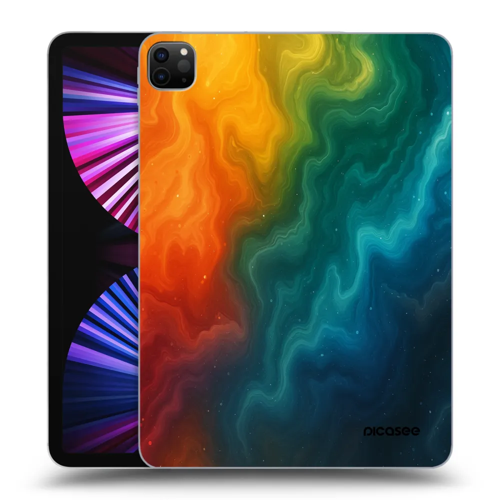 Picasee Schwarze Silikonhülle für Apple iPad Pro 11" 2021 (3.gen) - Solar