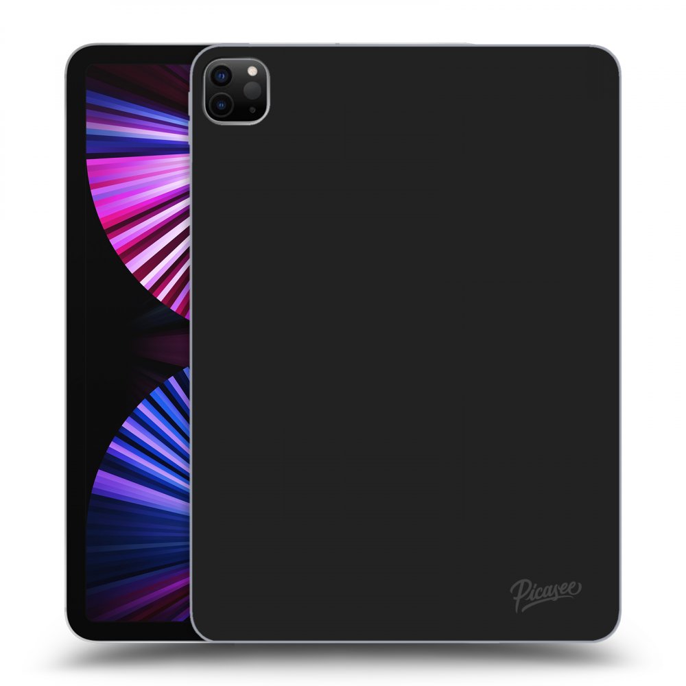 Picasee Schwarze Silikonhülle für Apple iPad Pro 11" 2021 (3.gen) - Clear