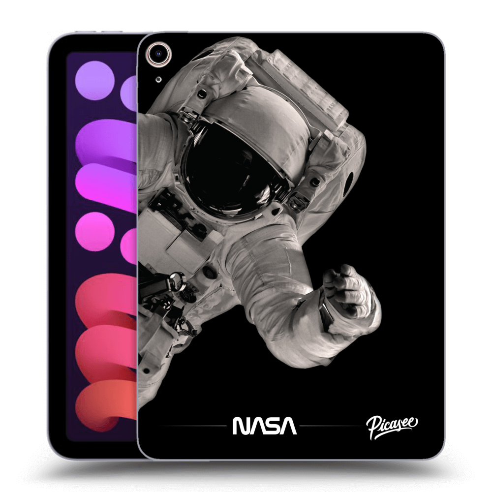 Picasee transparente Silikonhülle für Apple iPad mini 2021 (6. gen) - Astronaut Big