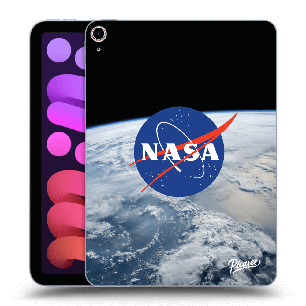 Picasee transparente Silikonhülle für Apple iPad mini 2021 (6. gen) - Nasa Earth