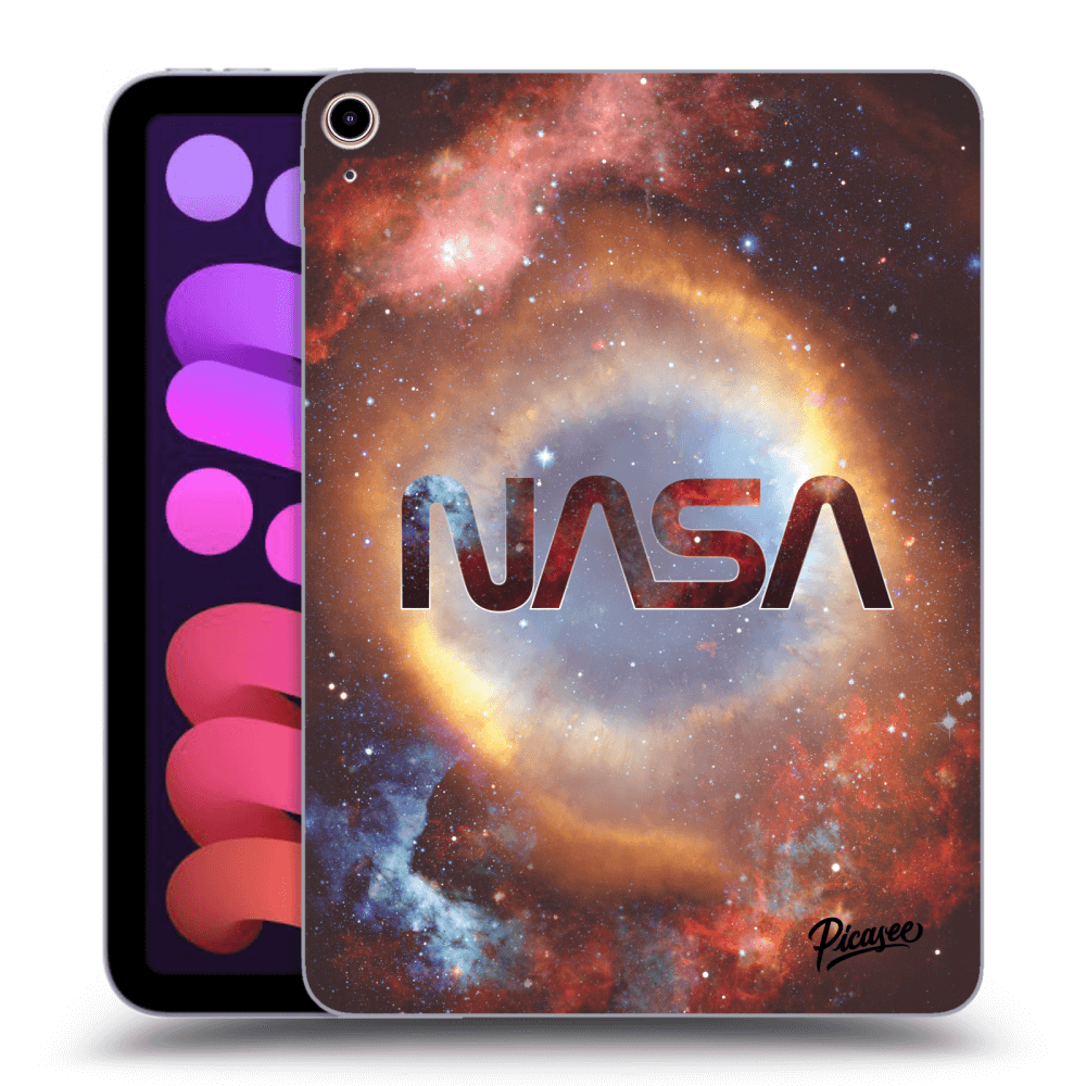 Picasee transparente Silikonhülle für Apple iPad mini 2021 (6. gen) - Nebula
