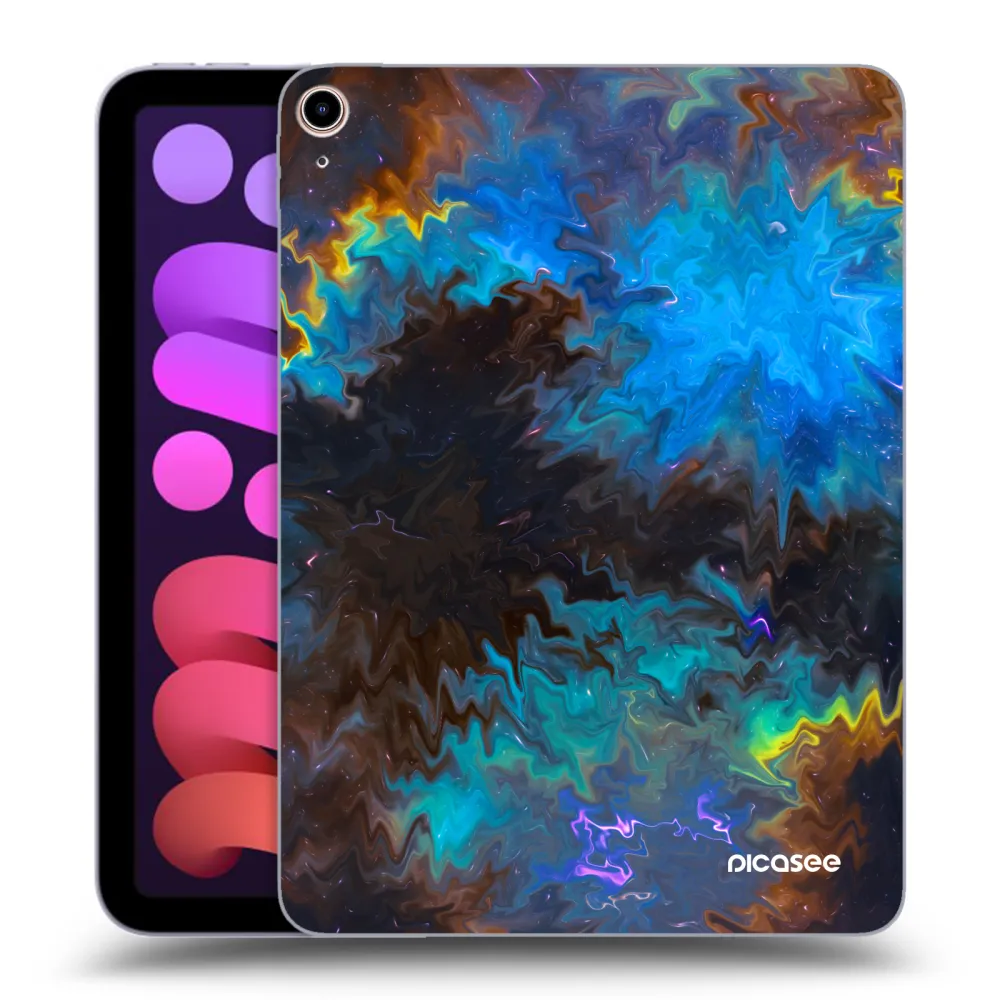 Picasee transparente Silikonhülle für Apple iPad mini 2021 (6. gen) - Space