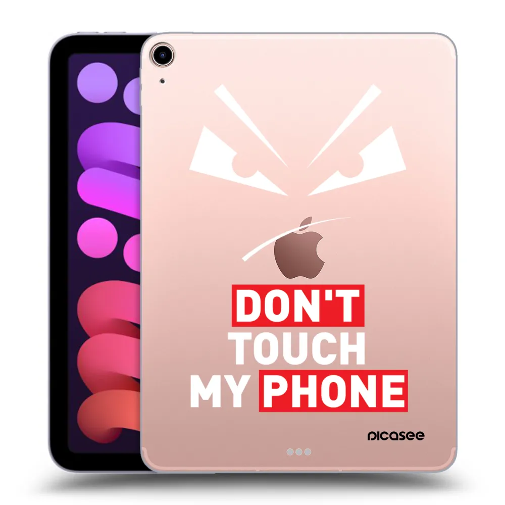 Picasee transparente Silikonhülle für Apple iPad mini 2021 (6. gen) - Evil Eye - Transparent