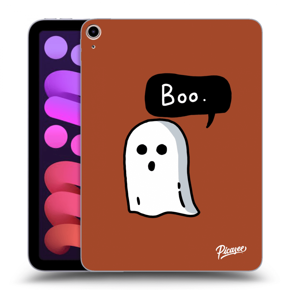 Picasee Schwarze Silikonhülle für Apple iPad mini 2021 (6. gen) - Boo