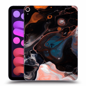 Picasee Schwarze Silikonhülle für Apple iPad mini 2021 (6. gen) - Cream