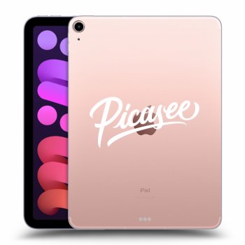 Picasee transparente Silikonhülle für Apple iPad mini 2021 (6. gen) - Picasee - White