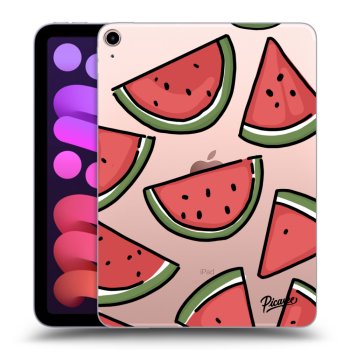 Picasee transparente Silikonhülle für Apple iPad mini 2021 (6. gen) - Melone