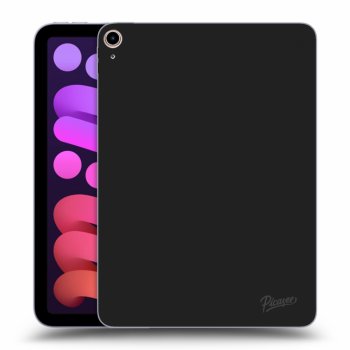 Picasee Schwarze Silikonhülle für Apple iPad mini 2021 (6. gen) - Clear