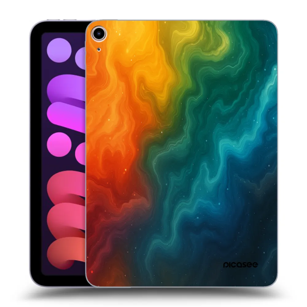 Picasee transparente Silikonhülle für Apple iPad mini 2021 (6. gen) - Solar