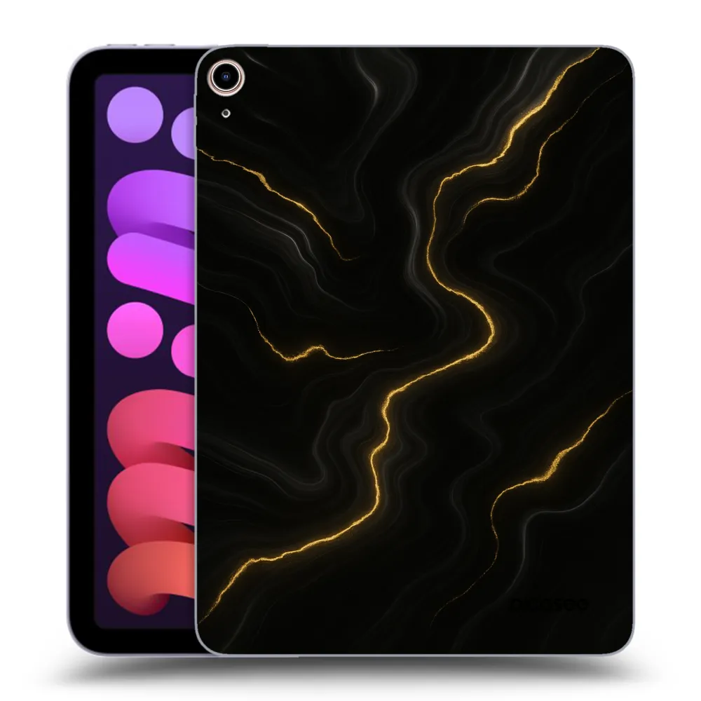 Picasee transparente Silikonhülle für Apple iPad mini 2021 (6. gen) - Thunder