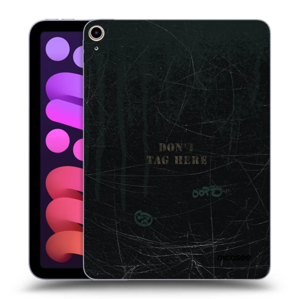 Picasee transparente Silikonhülle für Apple iPad mini 2021 (6. gen) - DON´T TAG