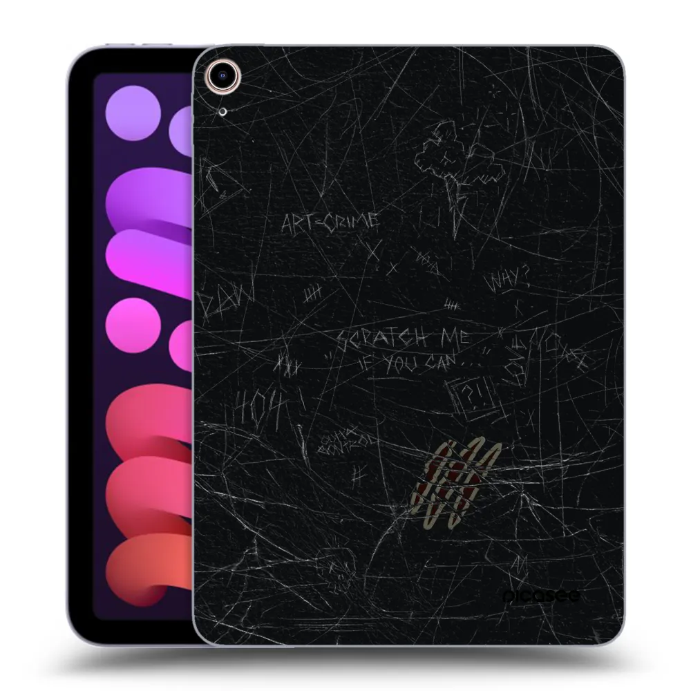 Picasee transparente Silikonhülle für Apple iPad mini 2021 (6. gen) - SCRATCH