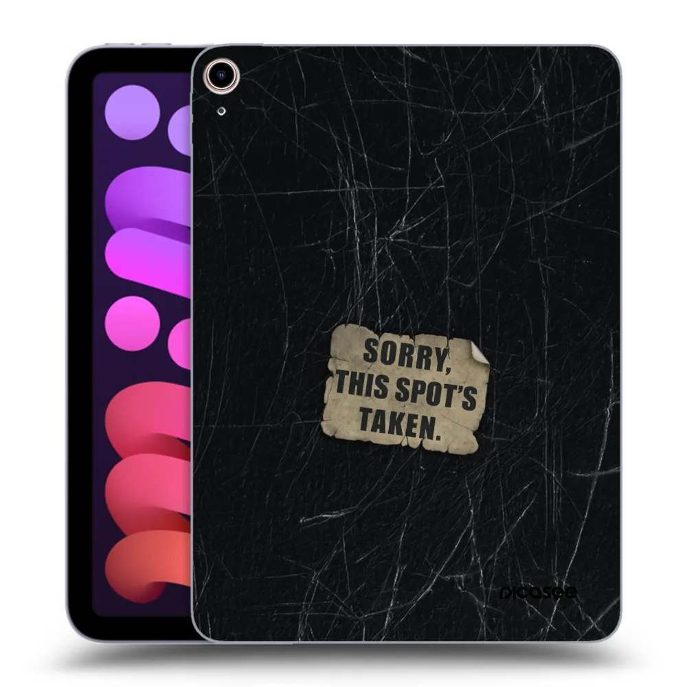 Picasee transparente Silikonhülle für Apple iPad mini 2021 (6. gen) - SORRY