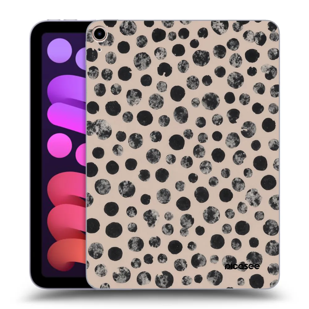 Picasee transparente Silikonhülle für Apple iPad mini 2021 (6. gen) - Dots