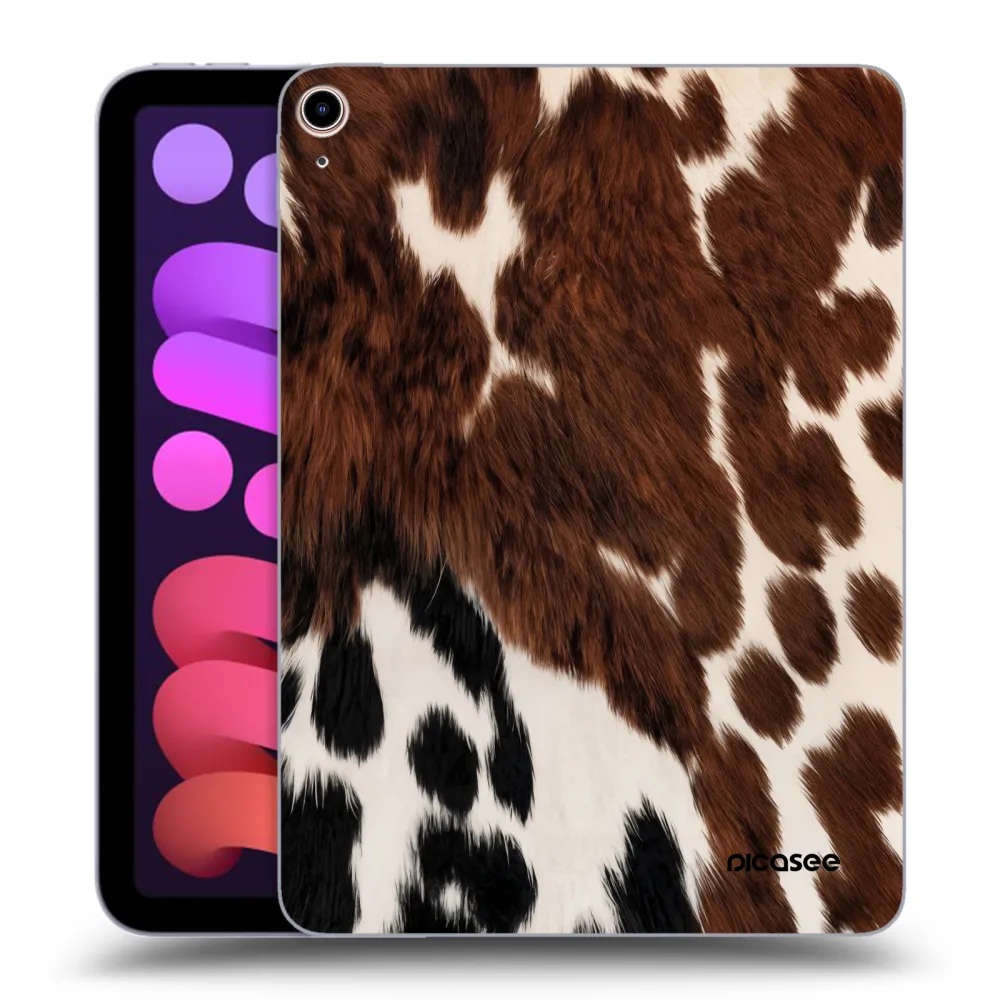 Picasee transparente Silikonhülle für Apple iPad mini 2021 (6. gen) - Rust
