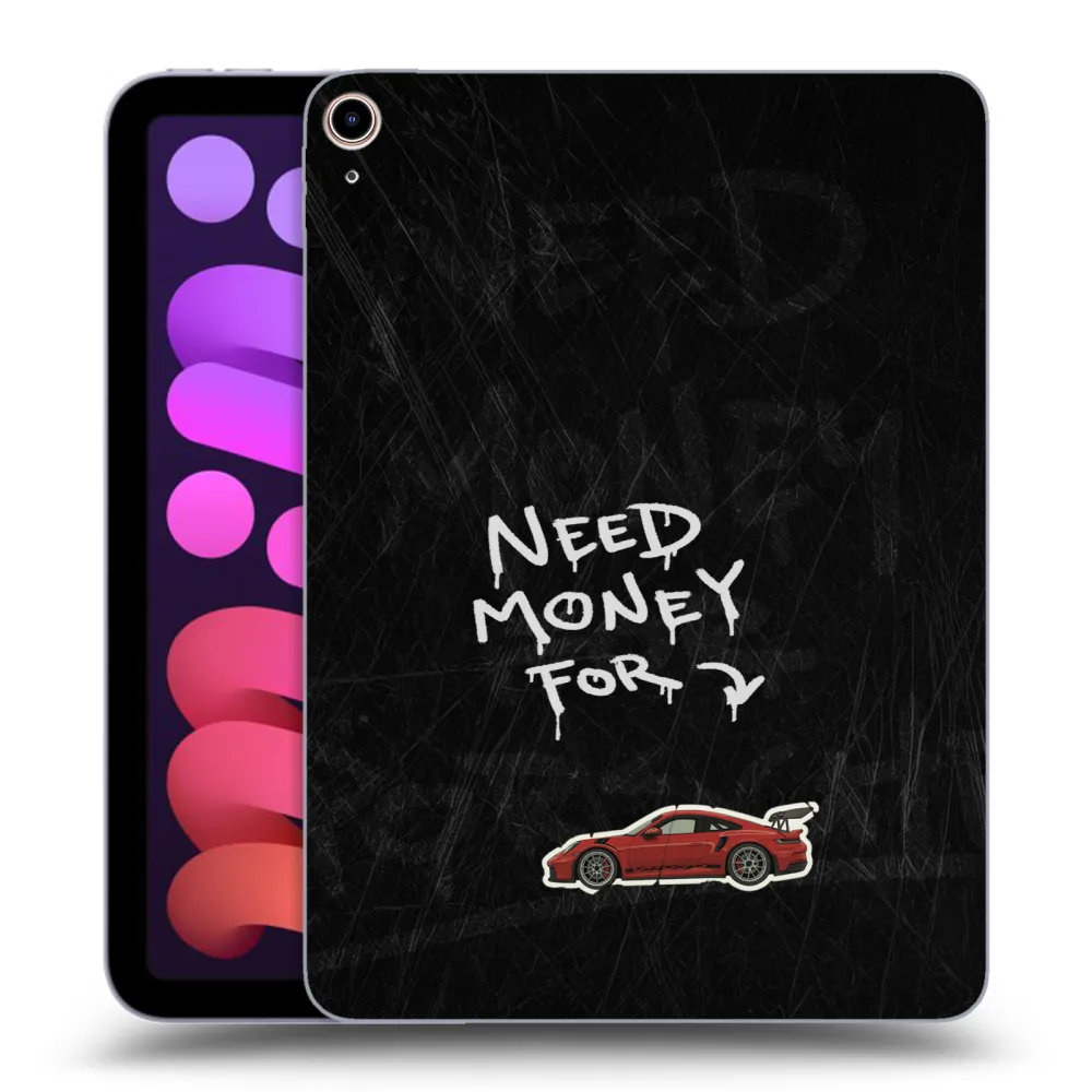 Picasee transparente Silikonhülle für Apple iPad mini 2021 (6. gen) - Track Mode