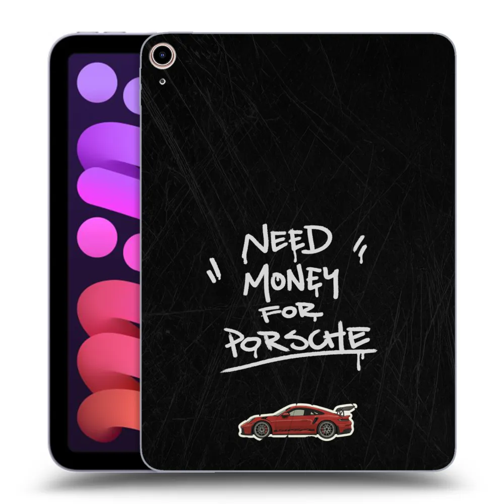 Picasee transparente Silikonhülle für Apple iPad mini 2021 (6. gen) - Dark Racer