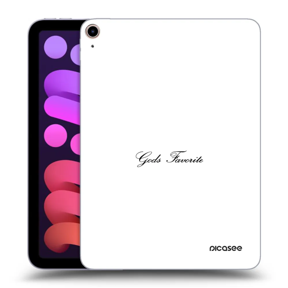 Picasee transparente Silikonhülle für Apple iPad mini 2021 (6. gen) - Gods Favorite