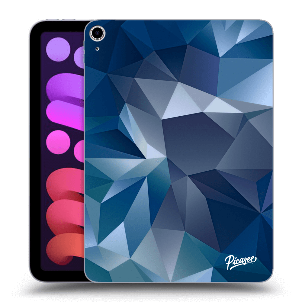 Picasee Schwarze Silikonhülle für Apple iPad mini 2021 (6. gen) - Wallpaper