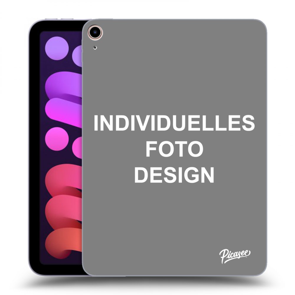 Picasee transparente Silikonhülle für Apple iPad mini 2021 (6. gen) - Individuelles Fotodesign