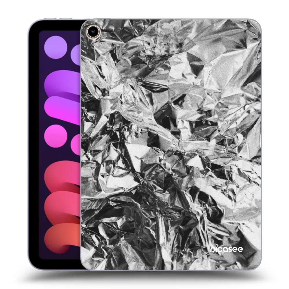 Picasee transparente Silikonhülle für Apple iPad mini 2021 (6. gen) - Chrome