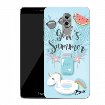 Picasee Honor 6X Hülle - Transparentes Silikon - Girls Summer