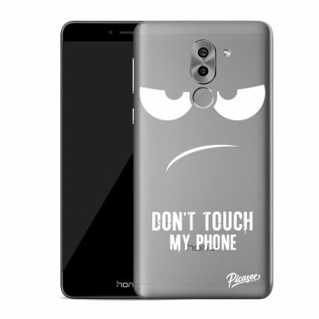 Picasee Honor 6X Hülle - Transparentes Silikon - Don't Touch My Phone