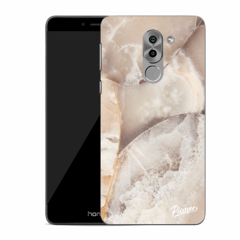 Picasee Honor 6X Hülle - Transparenter Kunststoff - Cream marble
