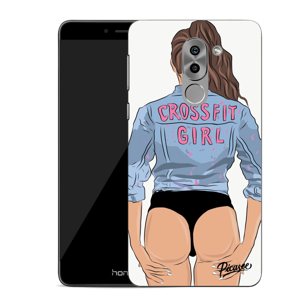 Picasee Honor 6X Hülle - Transparenter Kunststoff - Crossfit girl - nickynellow