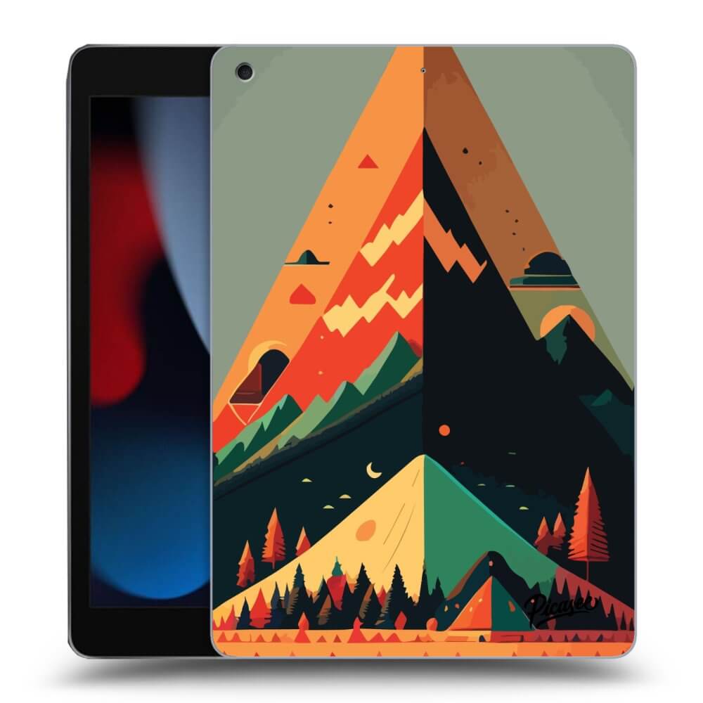 Picasee transparente Silikonhülle für Apple iPad 10.2" 2021 (9. gen) - Oregon