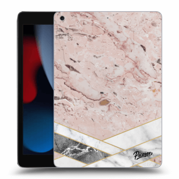 Hülle für Apple iPad 10.2" 2021 (9. gen) - Pink geometry