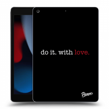 Picasee transparente Silikonhülle für Apple iPad 10.2" 2021 (9. gen) - Do it. With love.