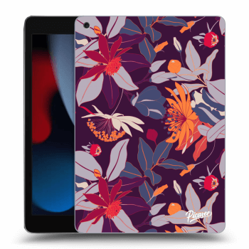Hülle für Apple iPad 10.2" 2021 (9. gen) - Purple Leaf