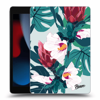 Hülle für Apple iPad 10.2" 2021 (9. gen) - Rhododendron