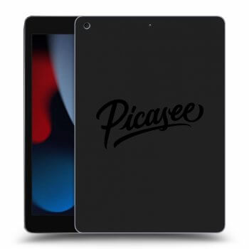 Picasee Schwarze Silikonhülle für Apple iPad 10.2" 2021 (9. gen) - Picasee - black